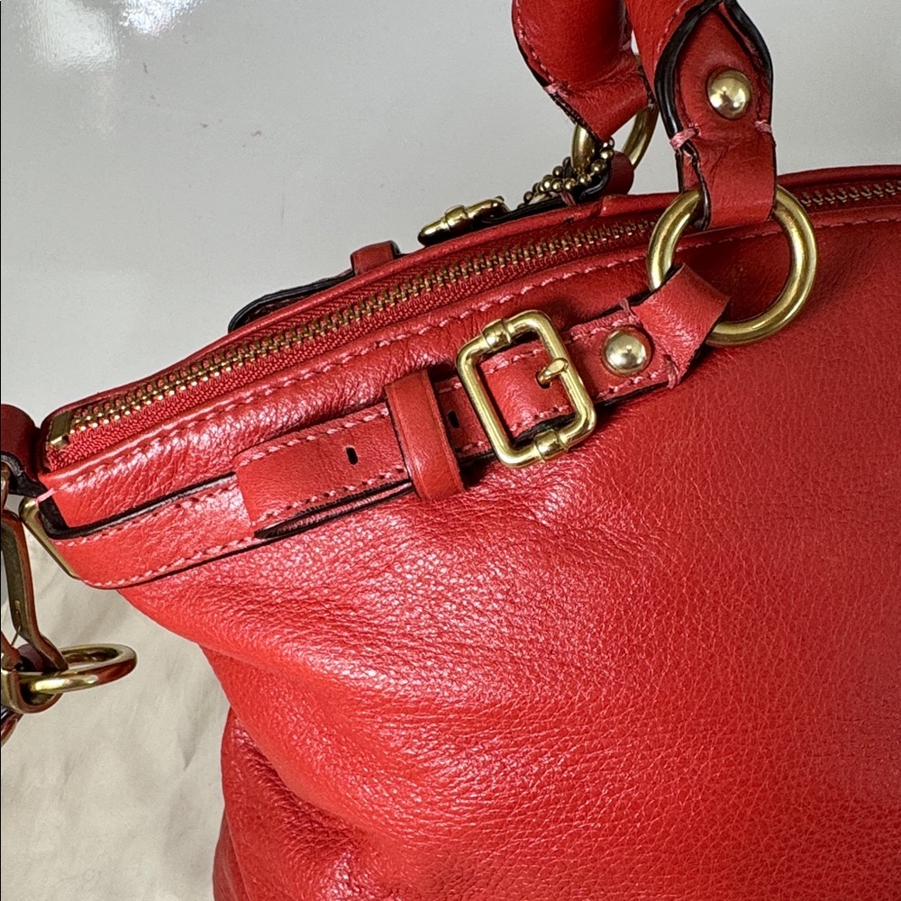 Coach Madison Leather Lindsey Satchel *Authentic* - Picture 11 of 16